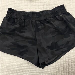 DSG Black Camo Women's Athletic Shorts